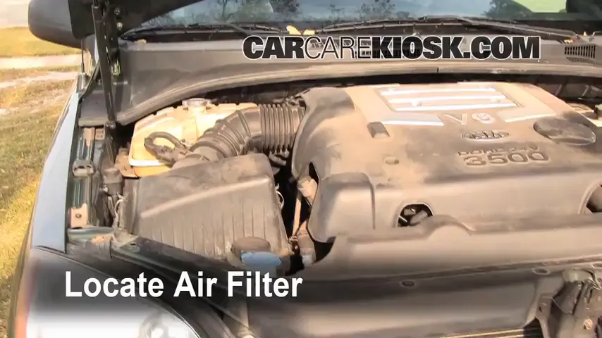 2003 Kia Sorento EX 3.5L V6 Air Filter (Engine)